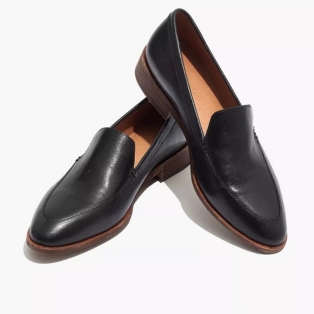Madewell Womens Frances Leather Comfort Loafer Dress shoes sz 6.5